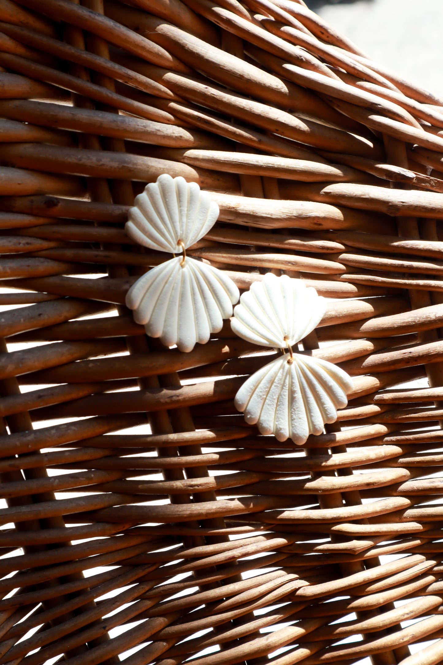 Duple školjke naušnice