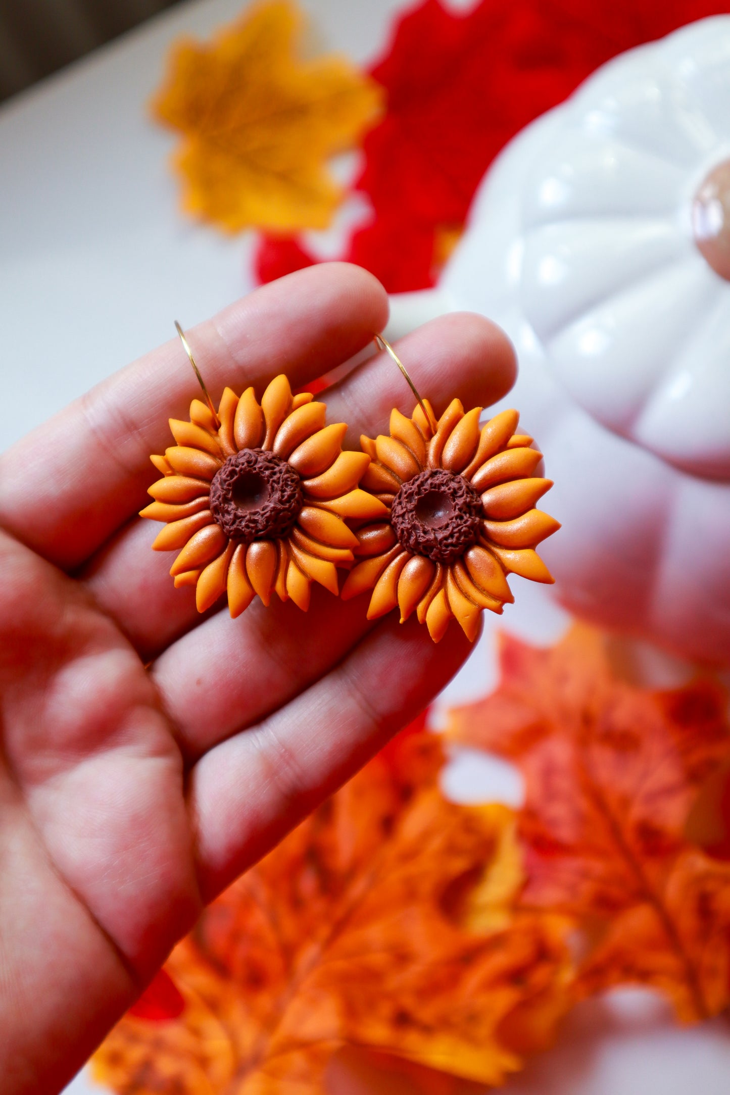 Suncokreti naušnice