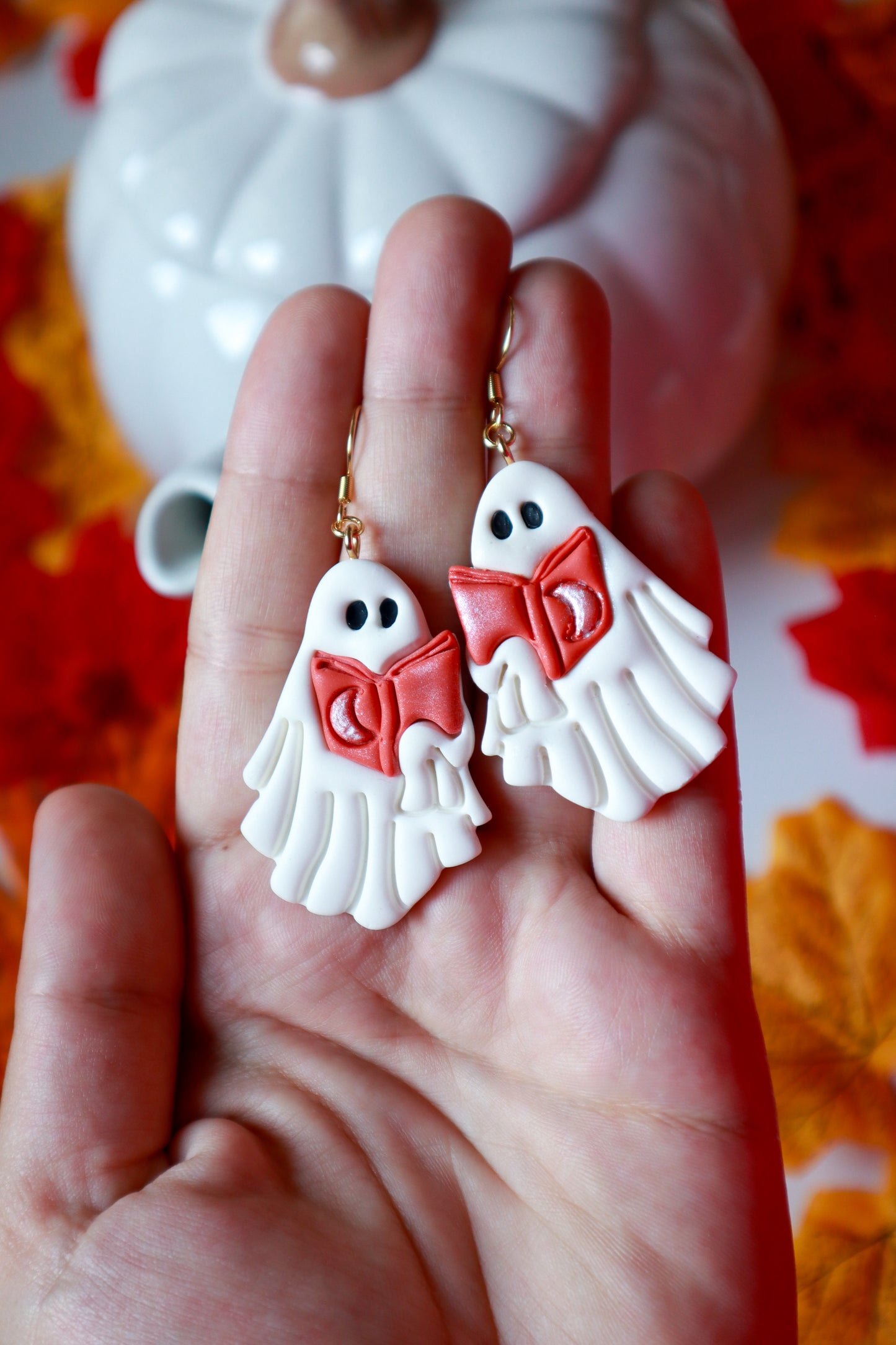 Duhovi s knjigama - naušnice