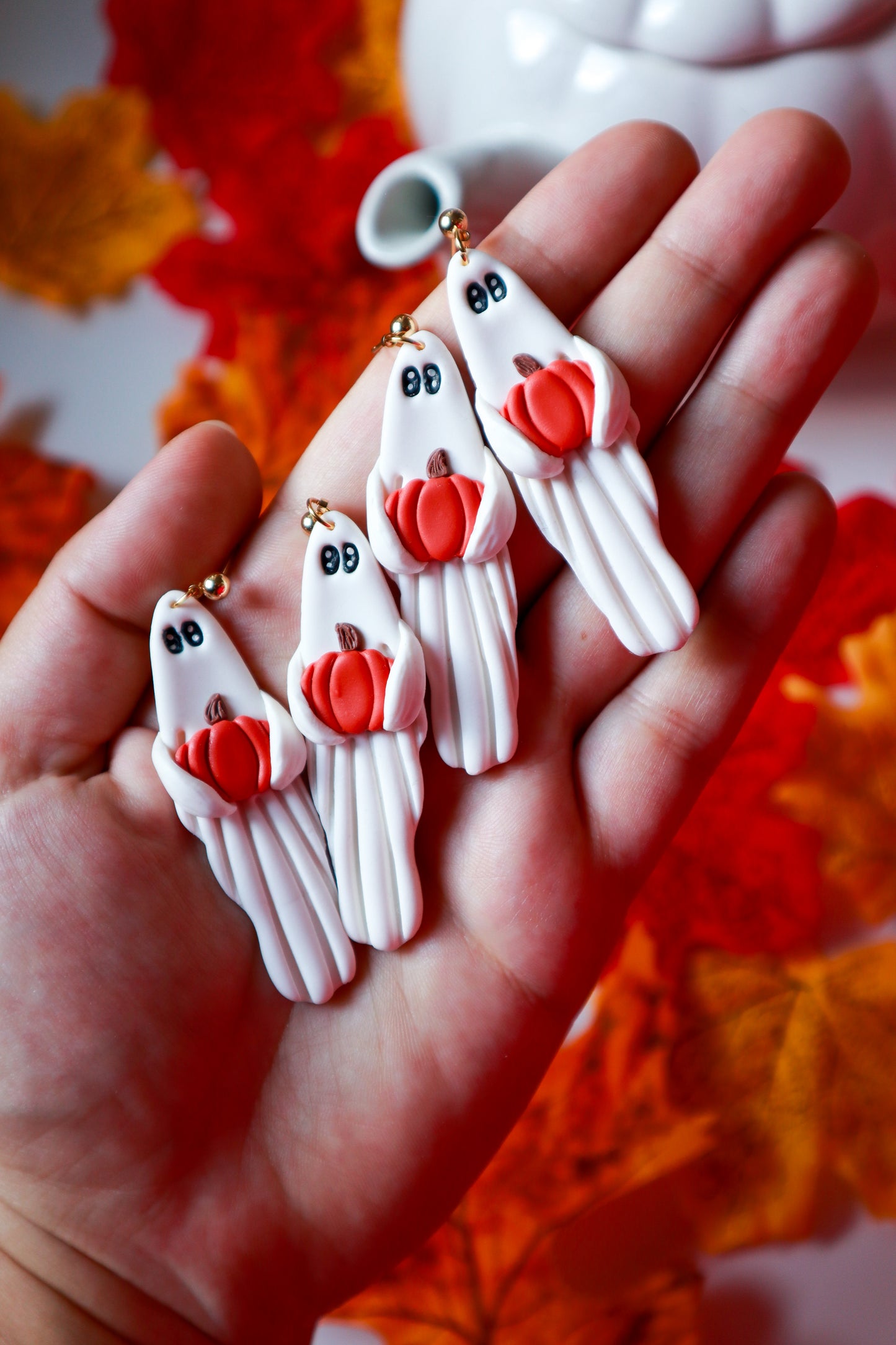 Duhovi s bundevama - naušnice