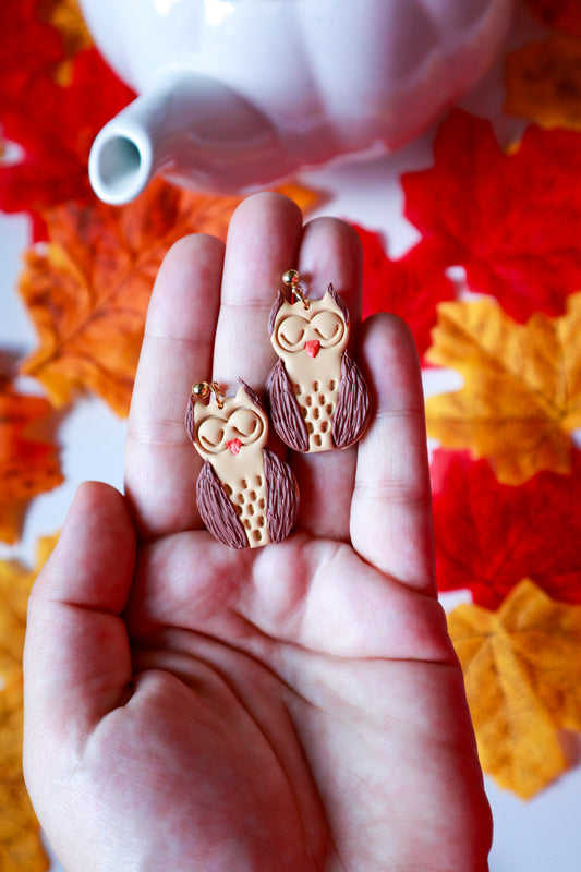 Sovice - polimerne naušnice