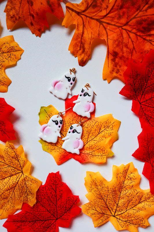 Rumene Dušice - polimerne naušnice