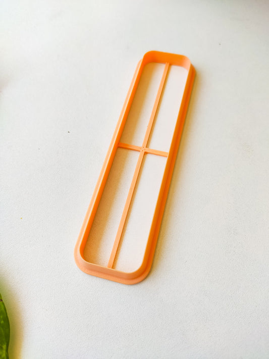 Klasičan bookmark oblik - modlica za glinu
