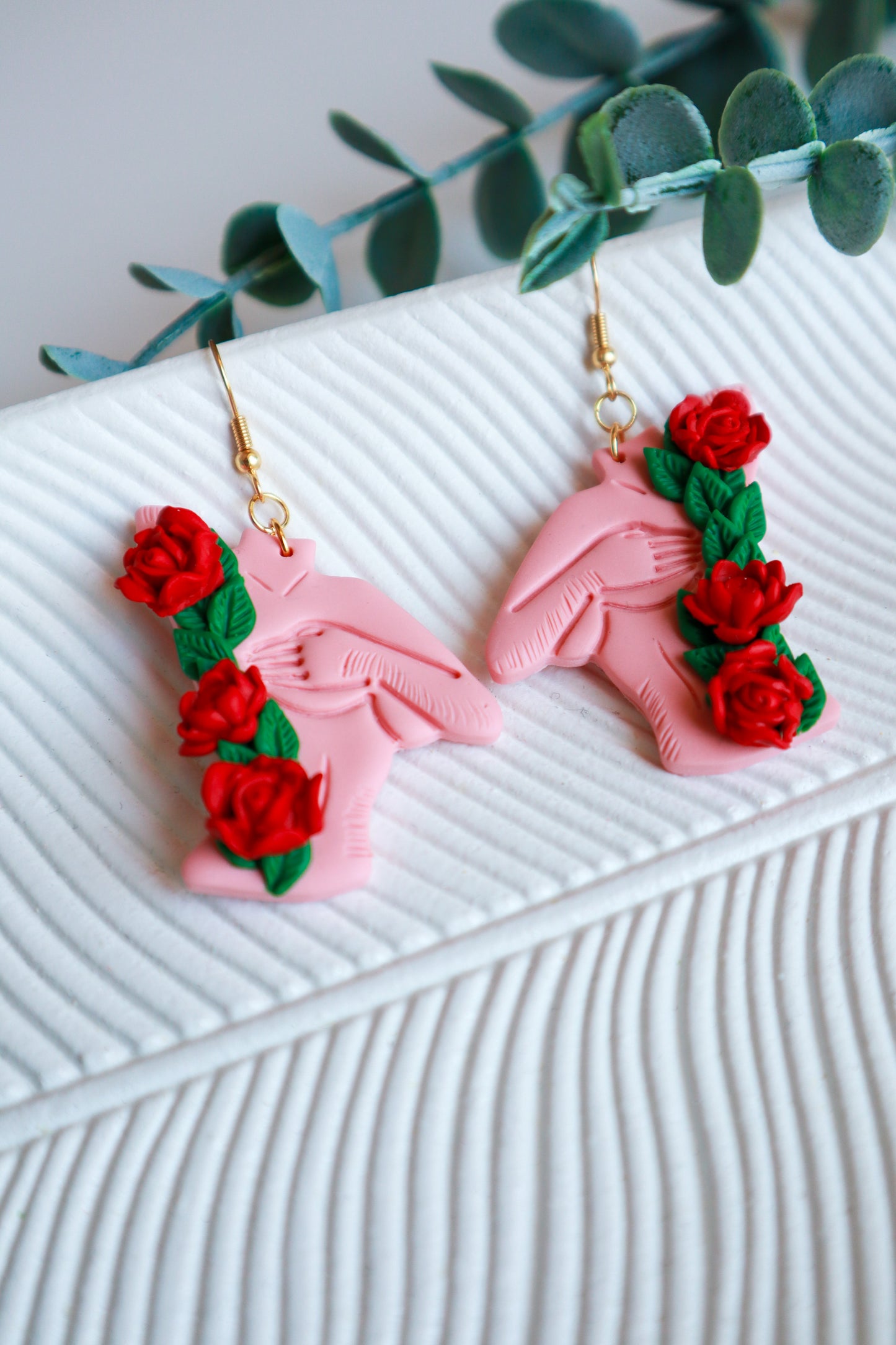 Samopregled dojki - prevencija raka dojki - polimerne naušnice