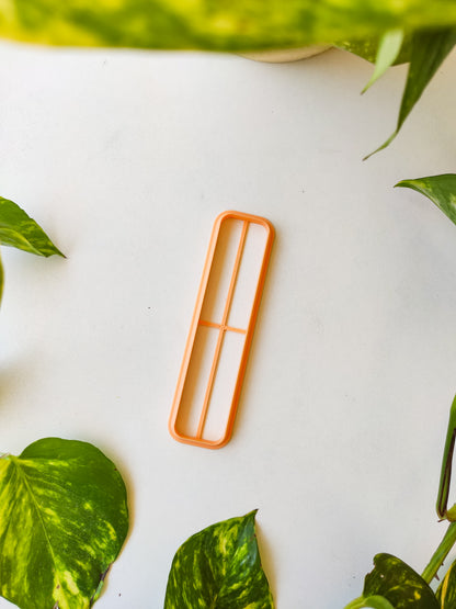 Klasičan bookmark oblik - modlica za glinu