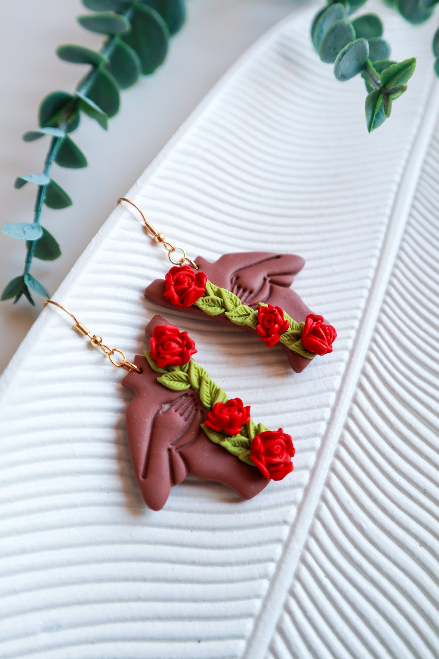 Samopregled dojki - prevencija raka dojki - polimerne naušnice