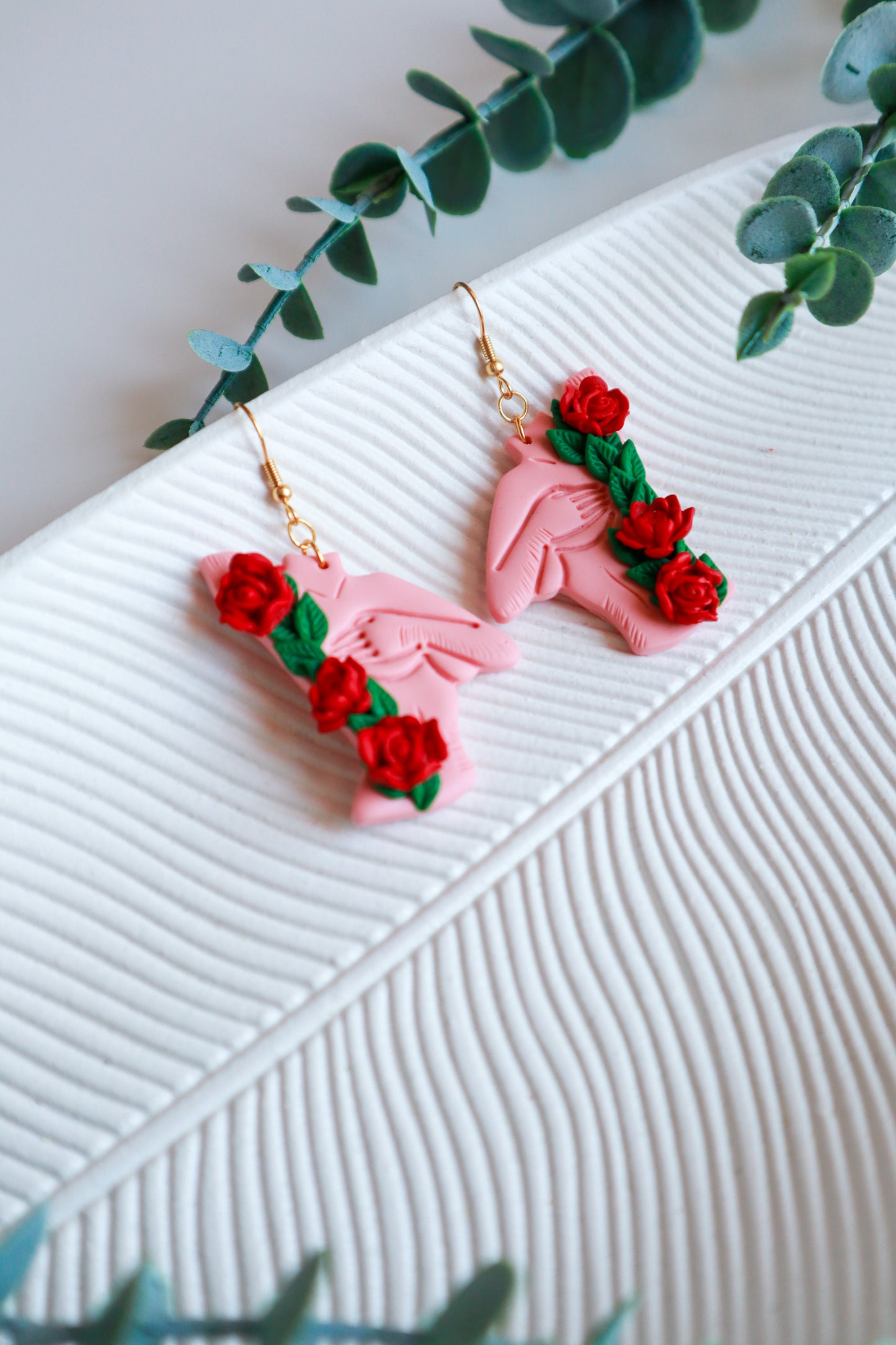 Samopregled dojki - prevencija raka dojki - polimerne naušnice