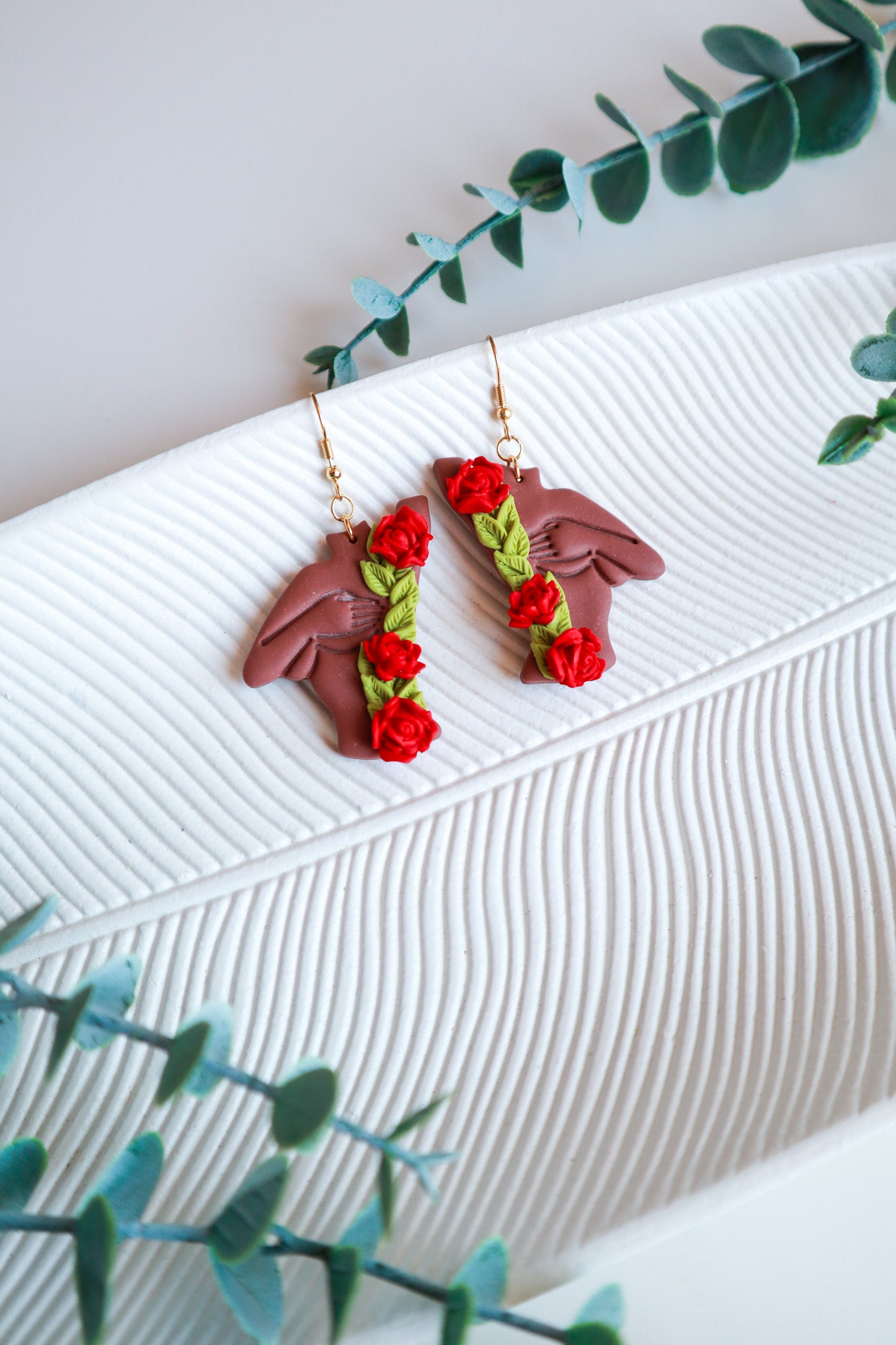 Samopregled dojki - prevencija raka dojki - polimerne naušnice