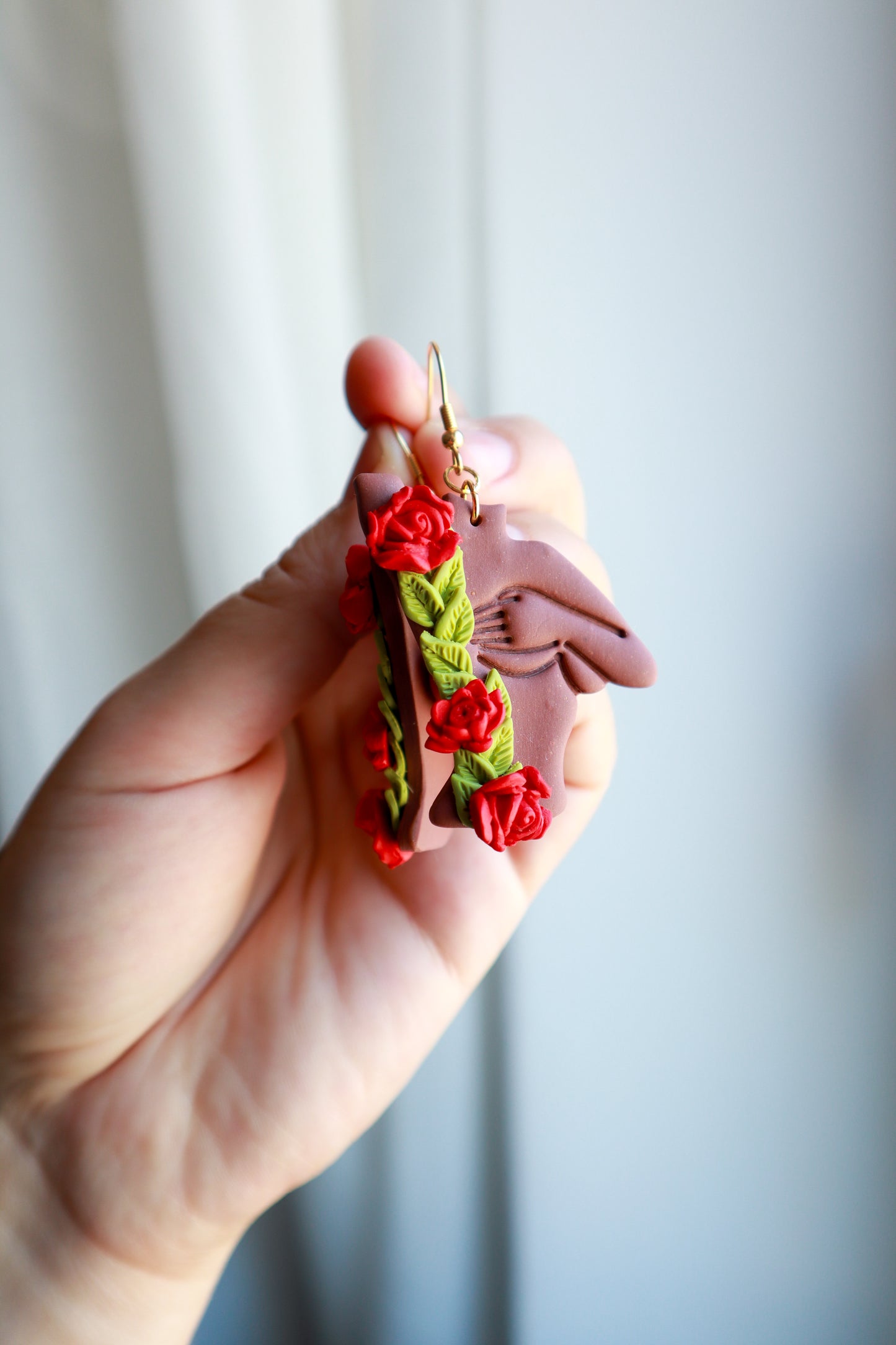 Samopregled dojki - prevencija raka dojki - polimerne naušnice