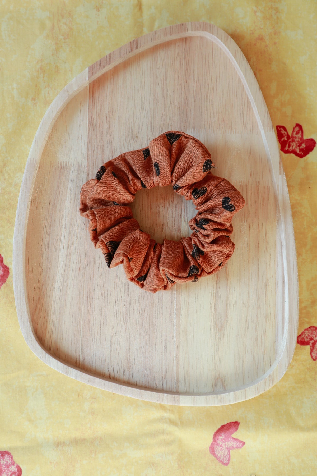 Scrunchie "Srca Jeseni"